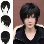Xiaxiaoer Üretici Dış Ticaret Cosplay Peruk Evrensel Çünkü Anime Erkek Saç Rengi Harajuku Tarzı Kısa Saç Erkek Peruk (Yurt Dışından)