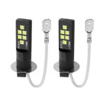 XIBANY Araba LED Sis farları 80W Çift Far Ampüller H3 LED Ampul 6000-6500K DRL Sürüş Lambası 300LM