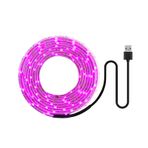XIBANY LED Grow Işık Tam Spektrum USB Grow Işık Şeridi 5M 2835 DC5V Tohum Bitkiler için LED Fito Bant Çiçekler Seralar Kapalı Sebze Çiçek Fide Fitolampy