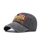 XibeiTrade Vintage Arizona Pamuk Beyzbol Şapkası Erkekler Kadınlar Retro Spor Açık Günlük Güneş Şapkası, siyah, One Size-M