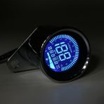 Xifu Shop C 2018 Motosiklet Hız LCD Dijital Kilometre Sayacı Hız Gösterge Motosiklet Scooter Golf Arabaları Atv Evrensel (Yurt Dışından) - Siyah