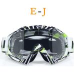 Xifu Shop C J2 Motokros Gözlüğü Mx Off Road Kask Leri Kayak Spor Gafas Motosiklet Kir Bisiklet Yarış Google Leri (Yurt Dışından) - Siyah