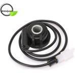 Xifu Shop C Sensör2 12MM Motosiklet Dijital Atv Gösterge Hızölçer Tekerlek Hızölçer Parça Aksesuarları Yedek 1x Sensör Kablosu + 2x Mıknatıs Tel (Yurt Dışından) - Siyah
