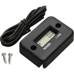 Xifu Shop C Siyah Stil Atv Motosiklet Kar Sled Yakıt Tekne Jeneratör Bisiklet LCD Su Geçirmez Sayısal Devir Saat Sayacı (Yurt Dışından)