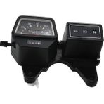 Xifu Shop C Yamaha TW200 Tw 200 Motosiklet Gösterge Paneli Hız Devir Saati Kilometre Sayacı Kümesi Montajı (Yurt Dışından) - Siyah