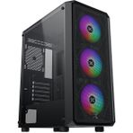 XIGMATEK DUO X SİYAH ODIN II 4x120mm RGB FANLI 650W 80PLUS MidT ATX GAMING KASA