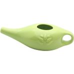 Xin Yue Zhang Ξ Ny Ue Zhang 250 ml Seramik Neti Pot Burun Temizleme Pot Dayanıklı Sızdırmaz Borulu Pot Burun Durulama Burun Yıkama Erkekler ve Kadınlar Için, Yeşil (Yurt Dışından)