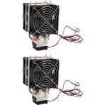 Xin Yue Zhang Ξ Ny Ue Zhang 2x 12 V 6A Termoelektrik Peltier Yarı Iletken Soğutucu Soğutma Soğutma Sistemi Kiti Hava Soğutma Için Soğutucu Fan (Yurt Dışından)