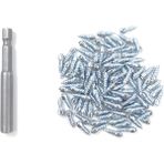 Xin Yue Zhang Ξ Ny Ue Zhang Lastikler Için 100 Adet Sivri Evrensel Scooter Tekerleği Lastik Kar Sivri Çiviler Lastikler Anti-Vidalı Saplama Trim 4X9MM (Yurt Dışından)