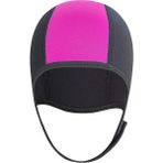 Xin Yue Zhang Ξ Ny Ue Zhang Termal Yüzme Şapkası, Neopren Dalış Başlığı Termal Wetsuit Hood Cap Çene Askılı Yüzme Şapkaları, Tüplü Yüzme Şapkaları, Kırmızı (Yurt Dışından)
