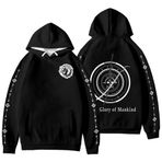 Xinchangda 9S Hoodie Anime 9Syorha/9Sautomata/No.9 Tip S Kapşonlu Sweatshirt Anime Hoodies Hayranları için Manga Hediyeler, Tip 4, XXS