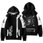 Xinchangda 9S Hoodie Anime 9Syorha/9Sautomata/No.9 Tip S Kapşonlu Sweatshirt Anime Hoodies Hayranları için Manga Hediyeler, Tip1, 4XL
