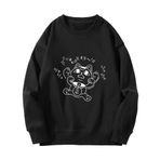 Xinchangda Dan Da Dan Anime Hoodie Ayase Momo/Okarun/Turbo Büyükanne/Shiratori Aira Kapüşonlu Sweatshirt Anime Hoodies Çocuklar Gençler için, Turbo Büyükanne, M