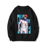 Xinchangda Dan Da Dan Anime Hoodie Ayase Momo/Okarun/Turbo Oma/Shiratori Aira Kapüşonlu Sweatshirt Anime Kapüşonlu Çocuklar Gençler için, Enjoji, XXL