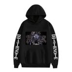 Xinchangda Death Note Hoodie Anime Light Yagami/Misa Amane 3D Baskılı Kazak Kapüşonlu Sweatshirt, Uzun Kollu Anime Kapüşonlu Sweatshirt, tip 4, XS