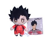 Xinchangda Haikyuu anahtarlık Anime Hinata Shoyo peluş anahtarlık 10cm Tobio Kageyama kolye süsler sırt çantası anahtarlık dekorasyon doğum günü hediyeleri, Kuroo Tetsurou, 10cm
