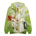Xinchangda Hazbin Hotel Anime Hoodie Charlie Morningstar/Vaggie/Alastor/Melek Toz Kapüşonlu Sweatshirt Uzun Kollu Hoodies Kazak Manga Hediyeler, Tip 4, S
