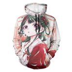 Xinchangda Maomao Tişörtü Jinshi Hoodies Anime Erkek Kadın Kazak, Maomao Cosplay Hoodie Spor Günlük Moda Uzun Kollu Sweatshirt Sokak Giyimi Cadılar Bayramı Kıyafeti, tip 1, L