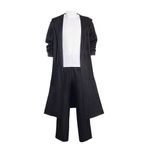 Xinchangda Sung Jin Woo Cosplay kıyafet ceket pantolon tam Set Sung Jin Woo kılıç Anime Cosplay sahne rol yapma kostüm cadılar bayramı üniforma