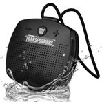 XINGLINSHOE Taşınabilir Hoparlör Bluetooth 5.4 Küçük Bluetooth Hoparlör Derin Bas Su Geçirmez Kordon ile IPX5 TWS Dahili Mikrofon Bisiklet Yüzer Monte Banyo Duş Dış Mekan Hoparlörü (Siyah)