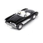 Xinh 1:24 Chevrolet Corvette Spor Araba Statik Döküm Taşıtları Koleksiyon Model Araba Oyuncaklar | Diecasts (Yurt Dışından) - Siyah