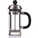 Xinh 350 ml Paslanmaz Çelik Cam Fransız Filtre Cezve Kahve Çay Potu Basın Piston Hollow Cafetiere Aracı Yeni Coffer Maker | Kahve Tencere