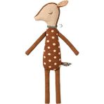 Xinh 38 cm Çocuk Oyuncak Bambi Geyik Pamuk Peluş Oyuncaklar Erkek Kız Doğum Günü Hediyesi Bebek Konforlu Uyku Dolması Oyuncak Bebek Fotoğraf Sahne Bebek | Doldurulmuş ve peluş Hayvanlar - Kahverengi
