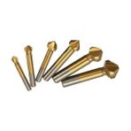 Xinh 6 Parça 90 Kesici Seti Hss Kesici Seti, Titanyum Kaplamalar 6.3-20.5mm Chamfer Için Pah Kesici Reamer Içerir (Yurt Dışından) - Altın