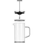Xinh 600 ml Ölçeklendirilmiş Kalın Alt Cam Fransız Basın Pot Demlik El Yapımı Ev Kahve Aletleri Fransız Filtre Basın Cezve | Kahve Kapları
