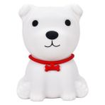 Xinh LED Çocuk Gece Işıkları Dokunmatik Sensör Komik Köpek Uzaktan Kumanda Odası Dekor Renkli Masa Lambası Yatak Odası Çocuk Bebek Hediye | LED Gece Işıkları - Beyaz