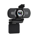 Xinh Webcam 1080 P Tam Hd Web Kamera ile Mikrofon ile Web Kamera 1080 P Pc Bilgisayar Için Mac Laptop Masaüstü Skype USB Camara Web (Yurt Dışından) - Siyah