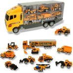 Xinhang Büyük Kamyon Oyuncak Mini Alaşım Diecast Araba Modeli Kamyon Araba (Yurt Dışından) - Sarı