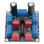 XINL Ses Yükseltici Modülü, Ses Ekipmanı için DC 12V-15V 4 Kanallı Ön Amplifikatör