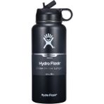 Xinqi Hydro Flask 946 ml Paslanmaz Çelik Yalıtımlı Su Şişesi - Gri (Yurt Dışından) - Beyaz - Siyah