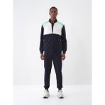 Xint Erkek Lacivert Pamuk Dokulu Regular Fit Sweat Mont - 2XL