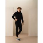 Xint Erkek Siyah Pamuk Dokulu Slim Fit Sweat Mont - XL