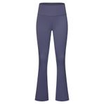 XINXINIO Kadın yüksek bel yoga pantolonu, geniş kesim, nefes alan 4 mevsim tayt, pilates ve dans için, Lila gri., M