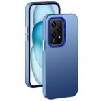 XINYEXIN Honor 200 Lite 5G Kılıf Ultra İnce - Mat Kaplama Çizilmeye Dayanıklı Darbeye Dayanıklı Tampon Kılıfı - Mavi