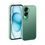 XINYEXIN Honor 90 Lite 5G Telefon Kılıfı Ultra İnce Kılıf - Mat Kaplama Çizilmeye Dayanıklı Darbeye Dayanıklı Tampon Kılıfı - Yeşil