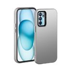 XINYEXIN Oppo Reno 6 5G / Reno6 5G Telefon Kılıfı Ultra İnce - Mat Kaplama Çizilmez Darbeye Dayanıklı Tampon Kılıfı - Siyah