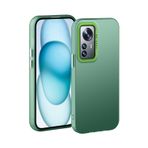 XINYEXIN Xiaomi 12 Pro/Xiaomi 12s Pro Telefon Kılıfı Ultra İnce - Mat Kaplama Çizilmeye Dayanıklı Darbeye Dayanıklı Tampon Kapağı - Yeşil