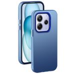 XINYEXIN Xiaomi Redmi Note 14 5G Kılıf Ultra İnce - Mat Kaplama Çizilmeye Dayanıklı Darbeye Dayanıklı Tampon Kılıfı - Mavi