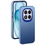 XINYEXIN Xiaomi Redmi Note 14 Pro 5G Kılıf Ultra İnce - Mat Kaplama Çizilmeye Dayanıklı Darbeye Dayanıklı Tampon Kılıfı - Mavi