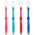 XiQiDianr 4 PCS Adjustable Wrist Strap, Multi-purpose wrist strap for wii remote, cell phone, MP3, digital camera（Dark Blue + Red + Light Blue + Pink）