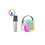 XİRA Karaoke Hoparlör 5W Tf Kart/Usb/Tws Özellikli 2inch Bass Mikrofonlu RGB Işıklı Bluetooth Speaker