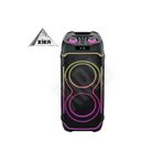 XİRA Taşınabilir RGB Bluetooth USB SD TWS Parti Karaoke Microfon Hoparlör SesBombası 2x10inc 100wMaxPower
