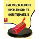 xirshop Uzun Pil Ömürlü Bluetooth 5.1 Hoparlör