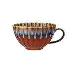 xiuling4568 500 ML Benzersiz Fırın Sırlı Kupa Büyük Tahıl Fincan Ofis Kahve Fincanı Retro Kahvaltı Yulaf Ezmesi Bardağı(C)