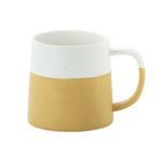 xiuling4568 Büyük Seramik Kahve Fincanı 15.2oz Kulplu Büyük Taş Kupa, Latte, Cappuccino, Çay için Uygun 6 Stil Mevcuttur(White,A)