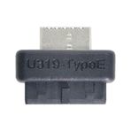 Xiwai Overmold USB 3.1 Ön Panel Soket Anahtarı-A Tip-E - USB 3.0 20Pin Başlık Erkek Uzatma Adaptörü
